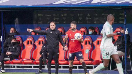 Arrasate: "Es el momento más complicado desde que estoy en Osasuna"