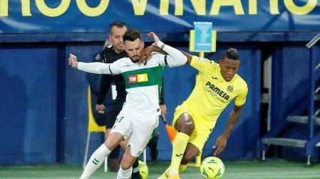 El Villarreal y el Elche empatan en un partido muy igualado