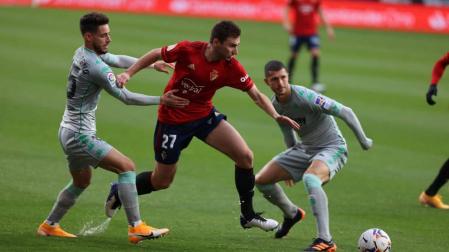 Osasuna-Betis en directo: sigue la narración minuto a minuto