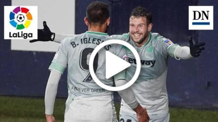 Resumen del Osasuna-Betis: gol de Borja Iglesias (0-1)