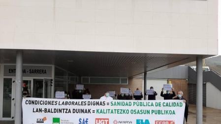 Los sindicatos denuncian vulneración de derechos en el Servicio Navarro de Salud