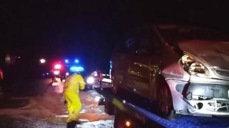 Investigada una conductora por triplicar la tasa de alcoholemia y chocar con cuatro vehículos