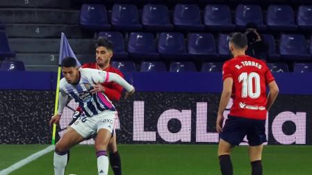 Valladolid-Osasuna en directo: sigue la narración minuto a minuto en directo