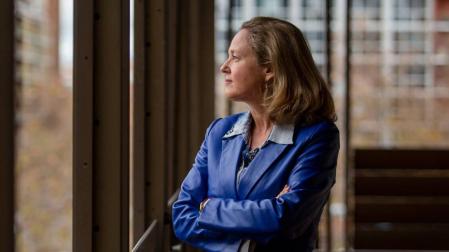 La ministra de Economía, Nadia Calviño.
