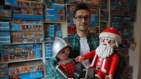 Ruben Crespo: “El Playmobil más raro es la montaña rusa de Japón”