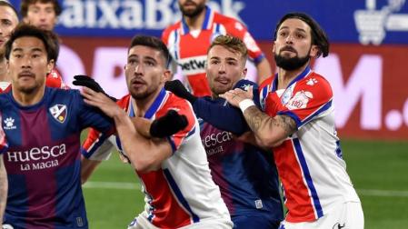 Un gol de Ontiveros abre el casillero de victorias del Huesca
