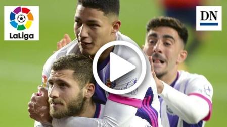 Resumen del Valladolid-Osasuna: gol de Weissman (3-2)