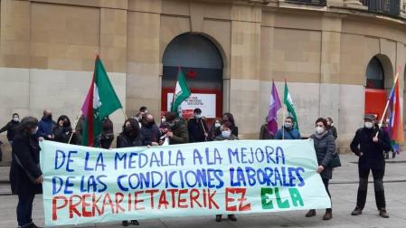 ELA pide al Gobierno de Navarra "un sistema de salud y de cuidados públicos de calidad y digno"