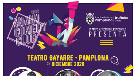Las entradas para los espectáculos de humor en el Gayarre, a la venta este martes