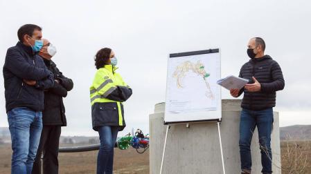 Finalizadas las obra del riego comunal en siete localidades de Zona Media
