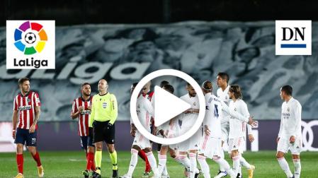 Resumen del Real Madrid 2-0 Atlético de Madrid en vídeo