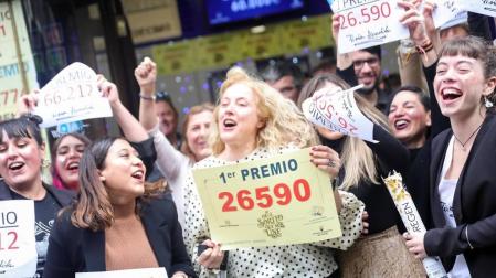 Lluvia de millones en toda España con el sorteo de la Lotería de Navidad 2019.