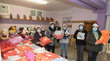 Reparto de juguetes solidarios en Tudela