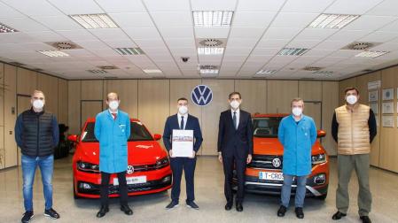 Un aprendiz de VW Navarra premiado por ser de los mejores del grupo en el mundo