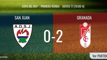 San Juan-Granada en directo: sigue la narración minuto a minuto en directo
