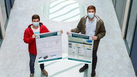 Daniel Aldaz Burgoa, ganador del concurso de pósteres de trabajos fin de estudios organizado por APERNA