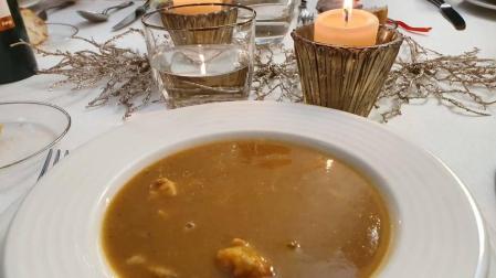Imagen de la sopa de pescado