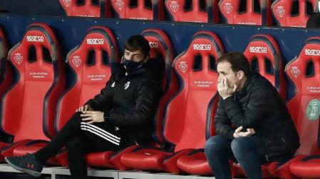 Arrasate: "Todos hemos visto el agarrón a Calleri"