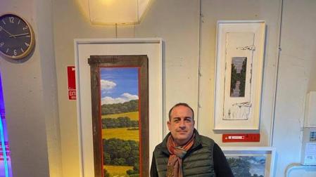 El paisaje navarro centra la nueva exposición de Joseja Casado