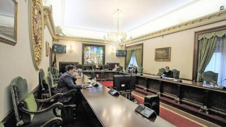 El pleno del Ayuntamiento de Pamplona aprueba los Presupuestos