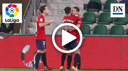 Resumen del Elche 2-2 Osasuna: gol de Darko (1-2)