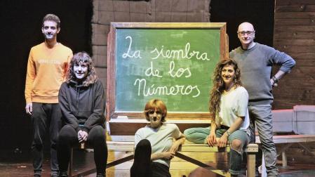 La Escuela Navarra de Teatro estrena en Navidad 'La siembra de los números'