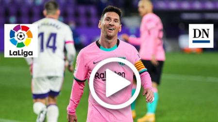 Resumen del Valladolid 0-3 Barcelona en vídeo