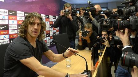 Carles Puyol anuncia que se retira al final de temporada