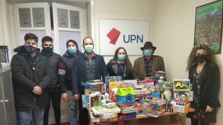 UPN de Pamplona impulsa una recogida de juguetes para familias vulnerables