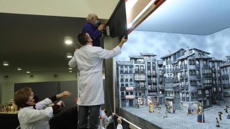 Los Belenistas llevan la Navidad a 23 puntos de Pamplona y la Cuenca