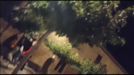 Actuación de la Policía Foral en un botellón este fin de semana