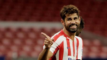 Diego Costa, autor del segundo gol del Atlético.