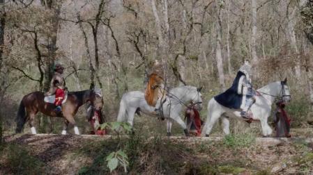 Melchor, Gaspar y Baltasar han sido vistos en unas montañas cercanas a la frontera con Navarra.