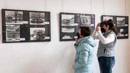 Una muestra de 74 fotografías 'congela' los inviernos de Estella