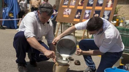 Fotos del día de la cuajada en la Ulzama