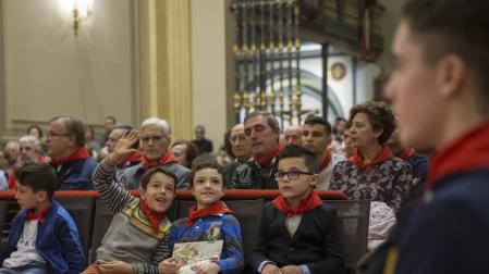 Primera Misa de la Escalera en la Capilla de San Fermín
