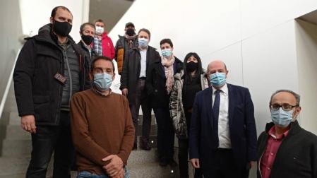 Participantes en la reunión.