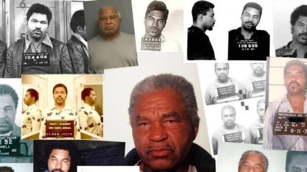 Fichas policiales de Samuel Little difundidas por el FBI.