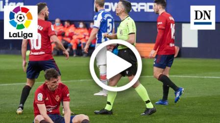 Resumen del Osasuna 1-1 Alavés en vídeo