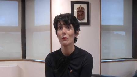 La consejera de Economía y Hacienda, Elma Saiz