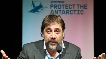 Bardem defiende en Berlín protección del fondo marino de la Antártida
