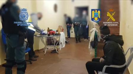 Vídeo: Cae en Sevilla una banda criminal dedicada a la trata de seres humanos