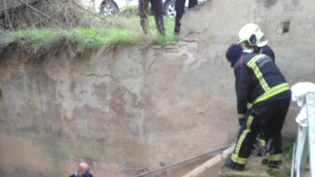 Rescatado con hipotermia severa un hombre de una acequia de Tudela
