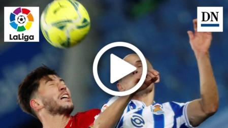 Resumen del Real Sociedad 1-1 Osasuna en vídeo