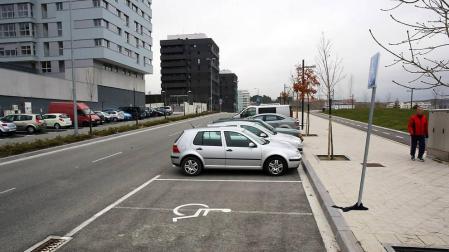 Pamplona no reservará plaza con matrícula a personas con discapacidad