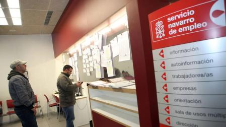 El gasto en prestaciones de paro cae en Navarra a niveles de 2008