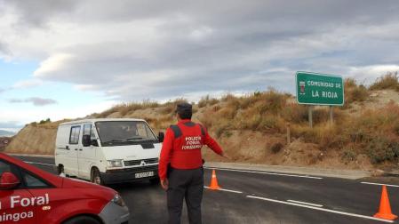 Controles con La Rioja: distancia de seguridad de 5 kilómetros