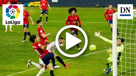 Resumen del Osasuna 0-0 Real Madrid