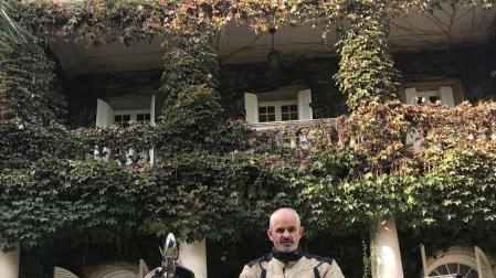 Escalada en Aralar en Vespa en pos de Siberia