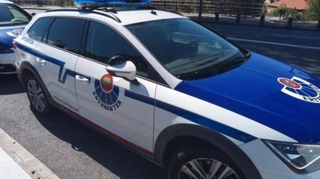 Un vehículo de la Ertzaintza.